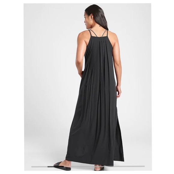 Athleta Hayes Pleated Maxi Dress - Picture 2 of 11